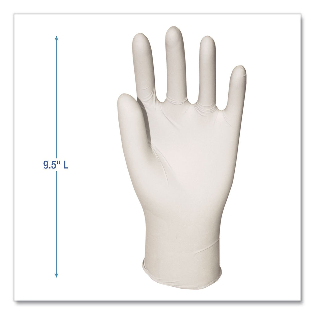 Powder-Free Synthetic Vinyl Gloves, Small, Cream, 4 mil, 1,000/Carton