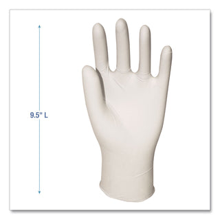 Powder-Free Synthetic Vinyl Gloves, Small, Cream, 4 mil, 1,000/Carton