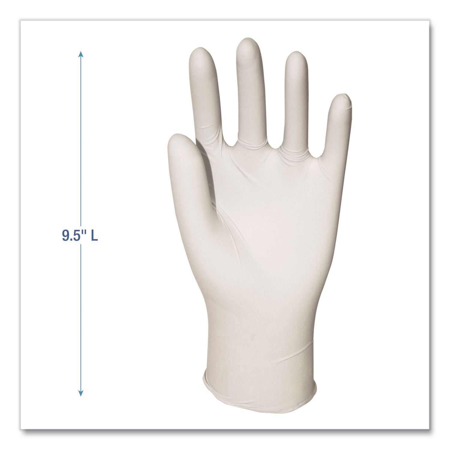 Powder-Free Synthetic Vinyl Gloves, Medium, Cream, 4 mil, 1,000/Carton