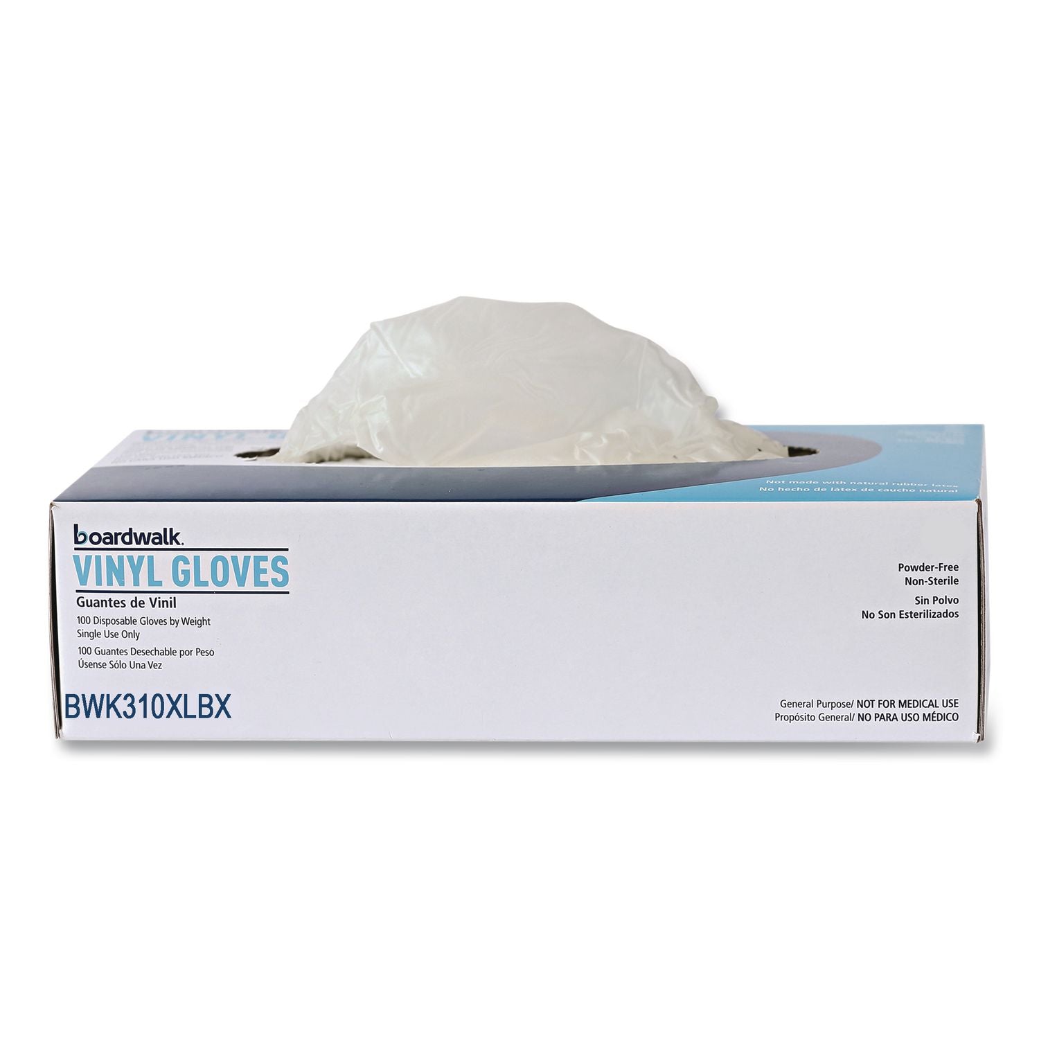 Powder-Free Synthetic Examination Vinyl Gloves, X-Large, Cream, 5 mil, 1,000/Carton