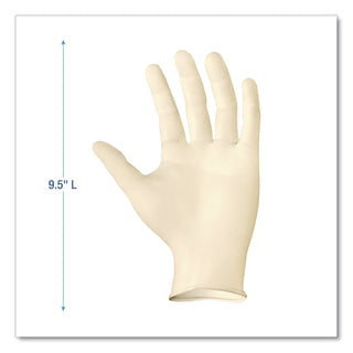 Powder-Free Synthetic Examination Vinyl Gloves, X-Large, Cream, 5 mil, 1,000/Carton