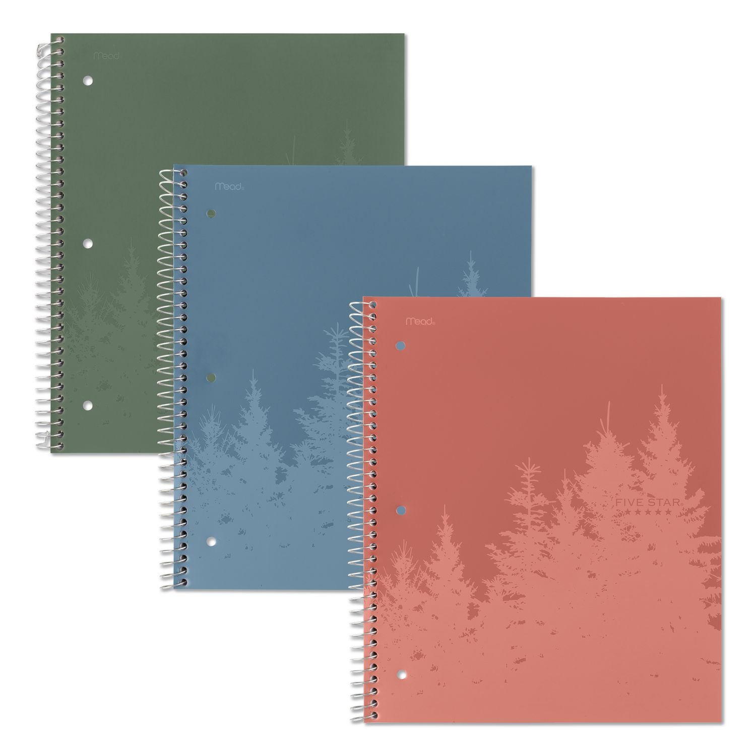 Recycled Notebook, 1 Subject, Medium/College Rule, Randomly Assorted Cover, 11 x 8.5 Sheets