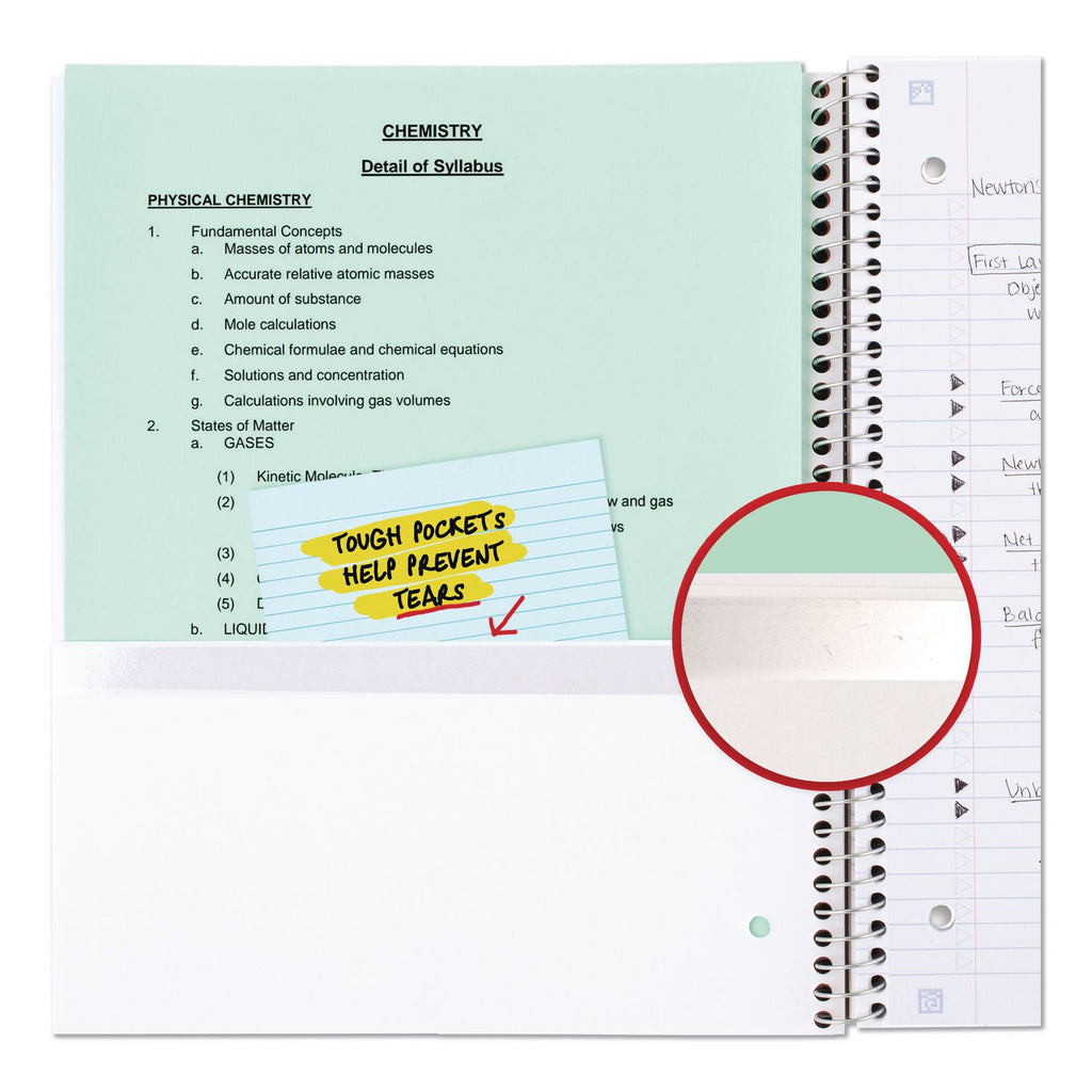 Recycled Notebook, 1 Subject, Medium/College Rule, Randomly Assorted Cover, 11 x 8.5 Sheets