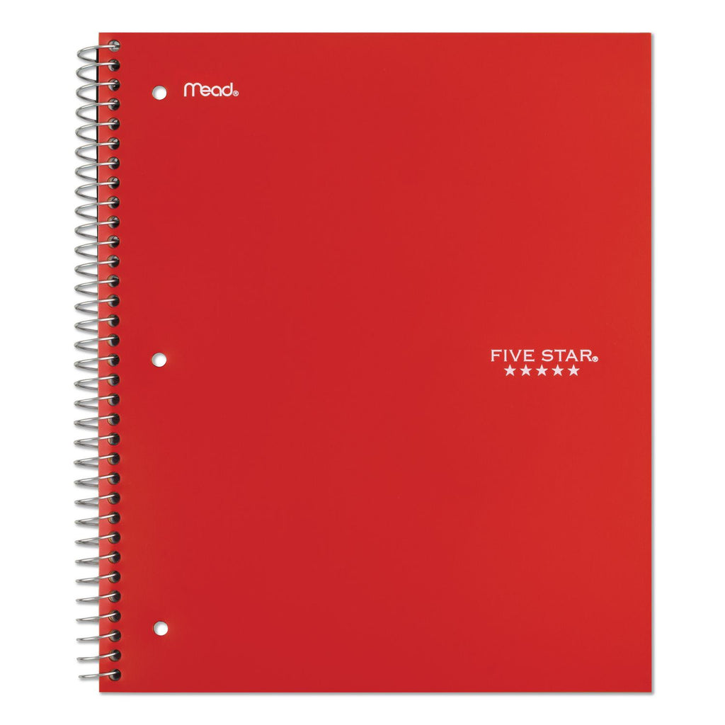 Five Star Wirebound Wide Rule 1-Subject Notebook - 100 Sheets - Wire Bound - Wide Ruled - 8" x 10 1/2" - NavyPlastic Cover - 1 Each