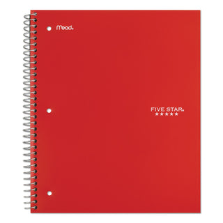 Five Star Wirebound Wide Rule 1-Subject Notebook - 100 Sheets - Wire Bound - Wide Ruled - 8" x 10 1/2" - NavyPlastic Cover - 1 Each
