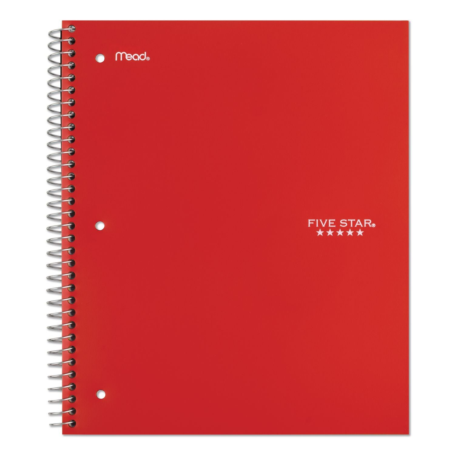 Five Star Wirebound Wide Rule 1-Subject Notebook - 100 Sheets - Wire Bound - Wide Ruled - 8" x 10 1/2" - NavyPlastic Cover - 1 Each