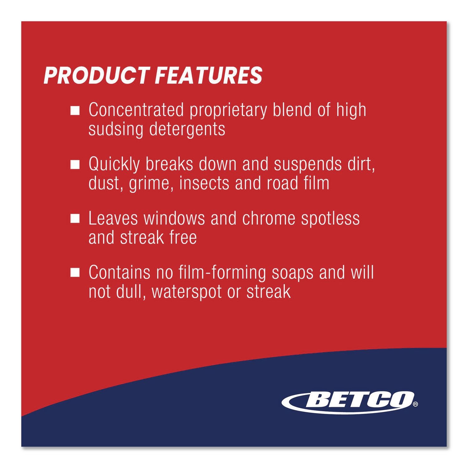 Betco CTW501 Car & Truck Wash - For Car, Truck - 1 gal - Streak-free - 1 Each - Yellow Green