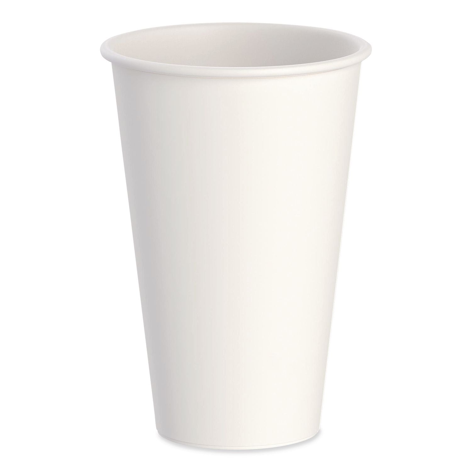 Thermoguard Insulated Paper Hot Cups, 16 oz, White Sustainable Forest Print, 30/Pack