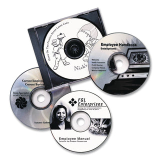 Laser CD Labels, Matte White, 100/Pack
