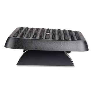 Standard Footrest, Adjustable, 17.63w x 13.13d x 3.75h, Graphite