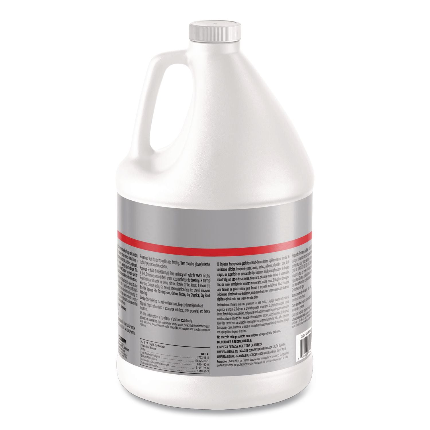 Concentrated Cleaner Degreaser, 1 gal Bottle, 4/Carton