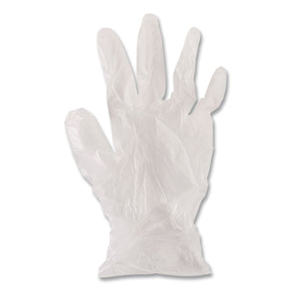 General Purpose Vinyl Gloves, Powder/Latex-Free, 2.6 mil, Medium, Clear, 100/Box
