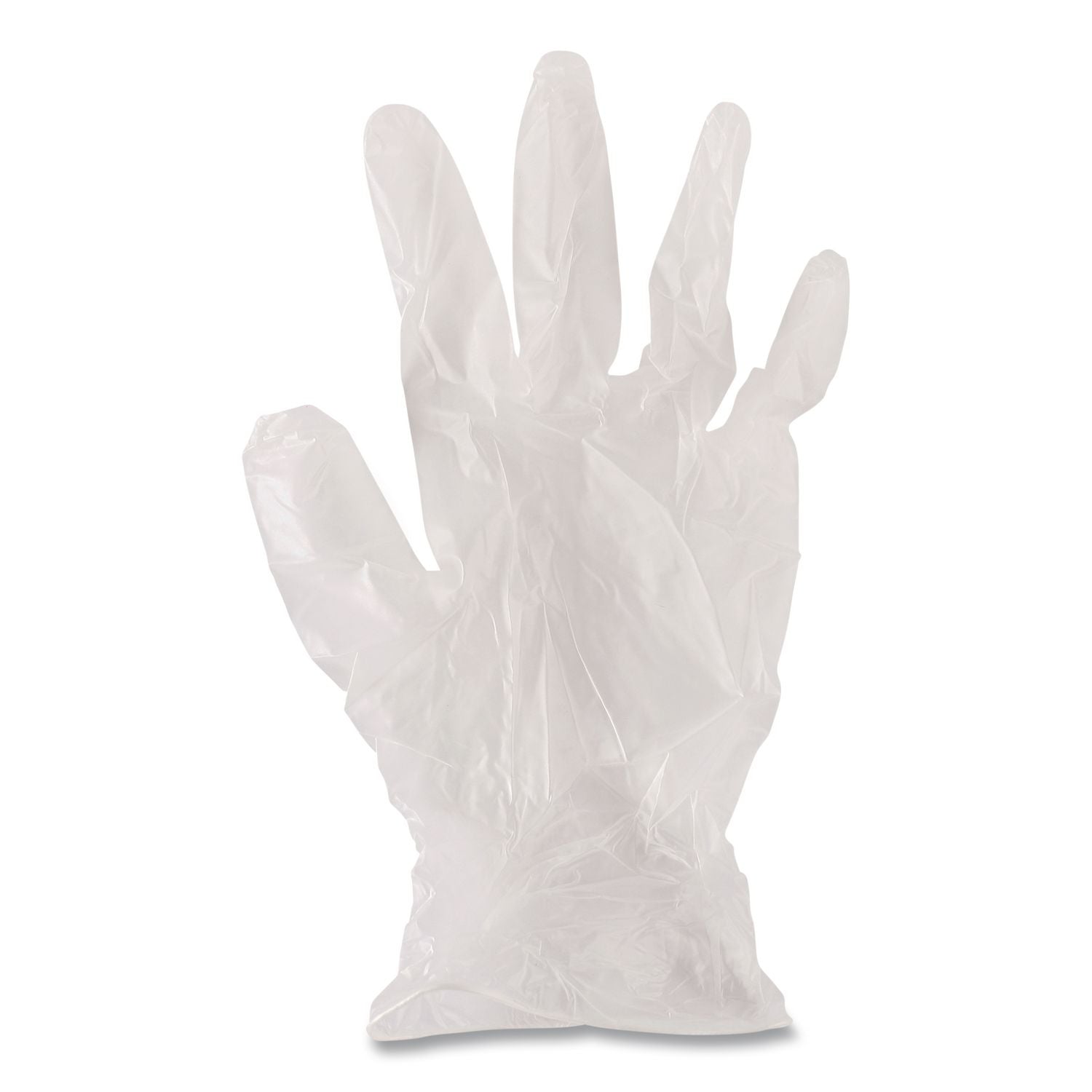General Purpose Vinyl Gloves, Powder/Latex-Free, 2.6 mil, Small, Clear, 100/Box, 10 Boxes/Carton