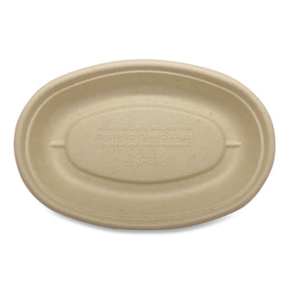 Fiber Bowls, Burrito Bowl, 32 oz, 9.7 x 5.3 x 1.6, Natural, Paper, 300/Carton