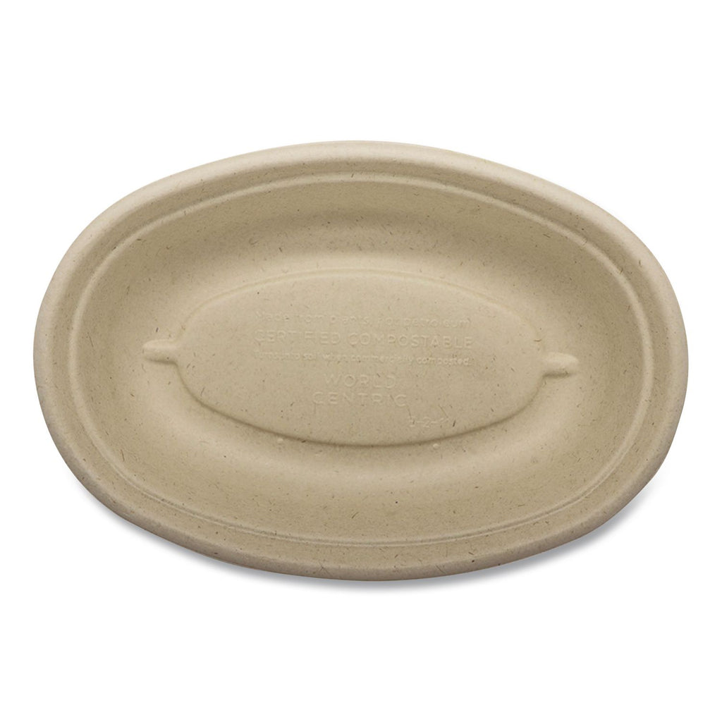 Fiber Bowls, Burrito Bowl, 24 oz, 8 x 5.3 x 1.6, Natural, Paper, 400/Carton