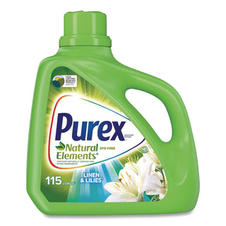 Ultra Natural Elements HE Liquid Detergent, Linen and Lilies, 150 oz Bottle