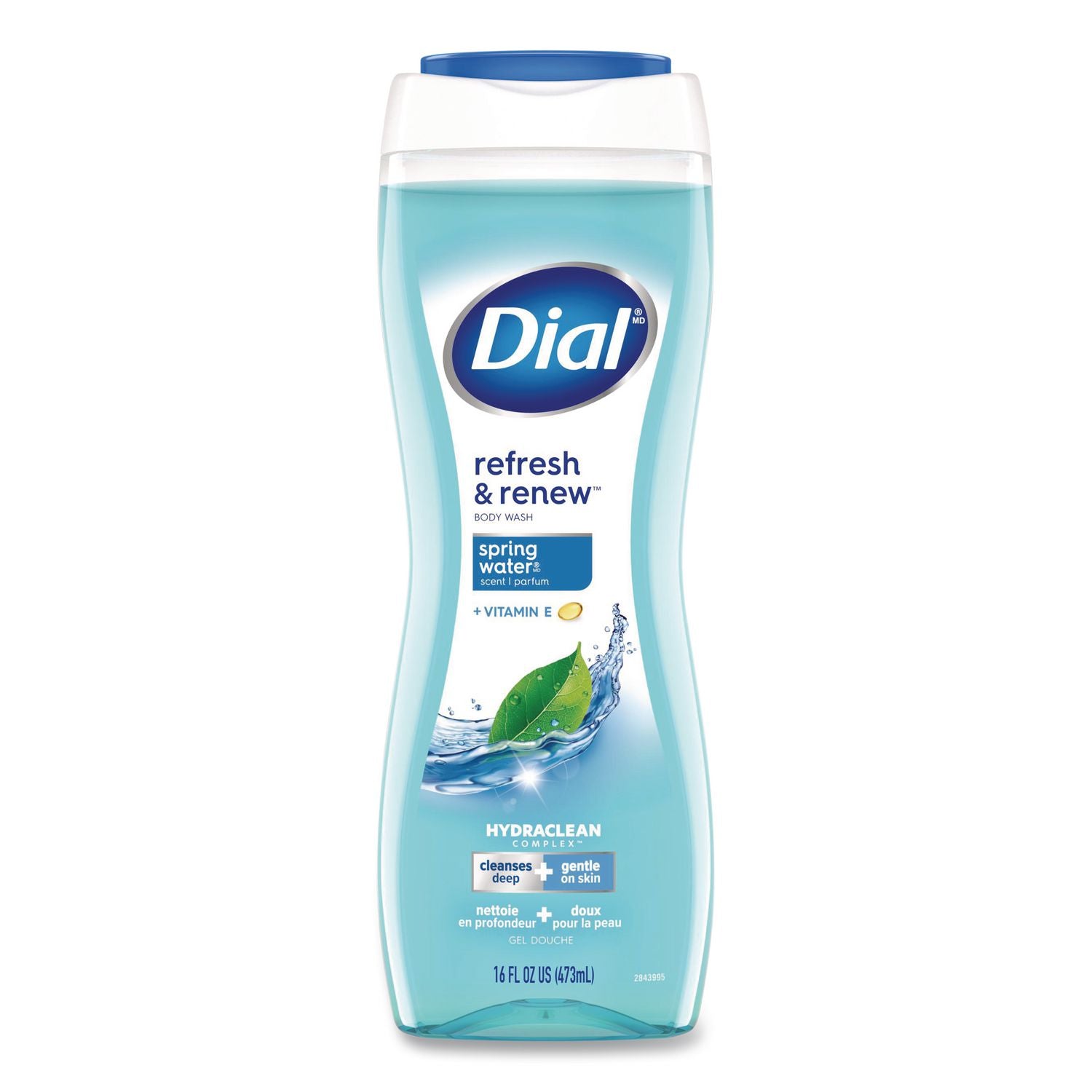 Spring Water Body Wash, Spring Water Scent, 16 oz, 6/Carton