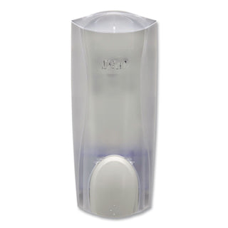 Dial Sensitive Skin Antimicrobial Hand Soap - Manual - 1.06 quart Capacity - Antimicrobial, Locking Mechanism, Vandal Resistant, Push Button - Ice - 1Each