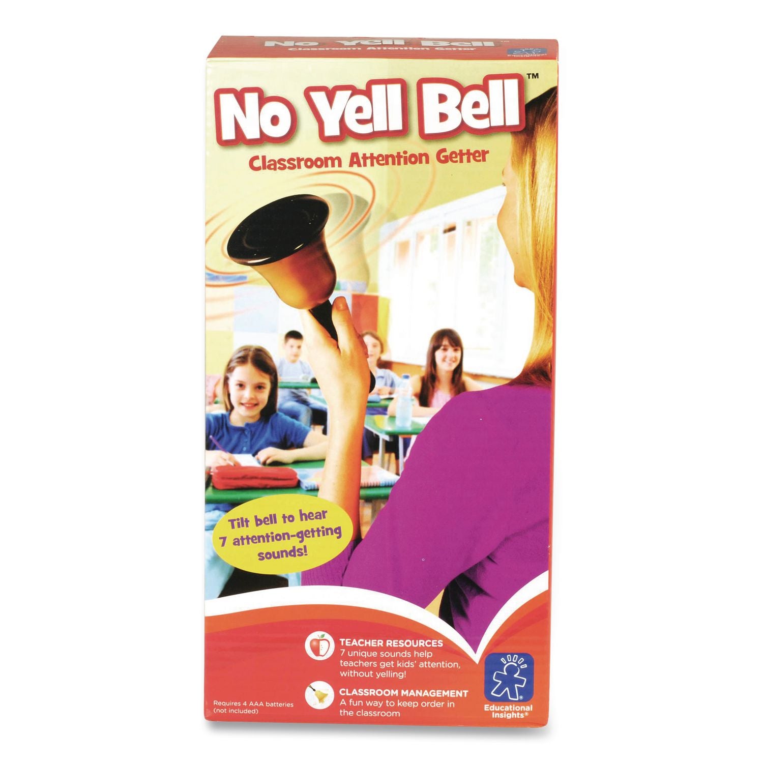Educational Insights No Yell Bell - Assorted Color