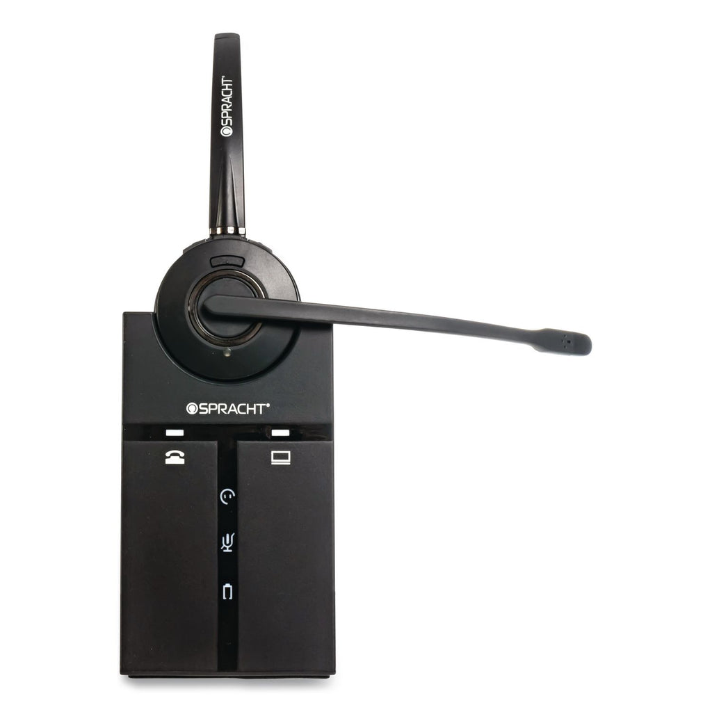 ZuM Maestro SPT-HS2020 Monaural Over The Head Headset, Black