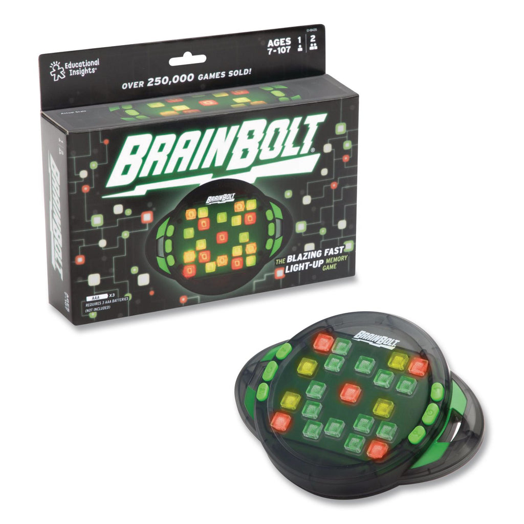 Learning Resources BrainBolt Memory Game - Theme/Subject: Learning - Skill Learning: Memory, Sequencing, Patterning, Visual - 7 Year & Up - Multi