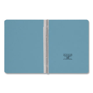 Prong Fastener Premium Pressboard Report Cover, Two-Piece Prong Fastener, 3" Capacity, 8.5 x 11, Blue/Blue