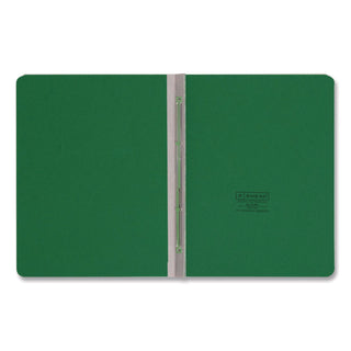 Prong Fastener Pressboard Report Cover, Two-Piece Prong Fastener, 3" Capacity, 8.5 x 11, Green/Green