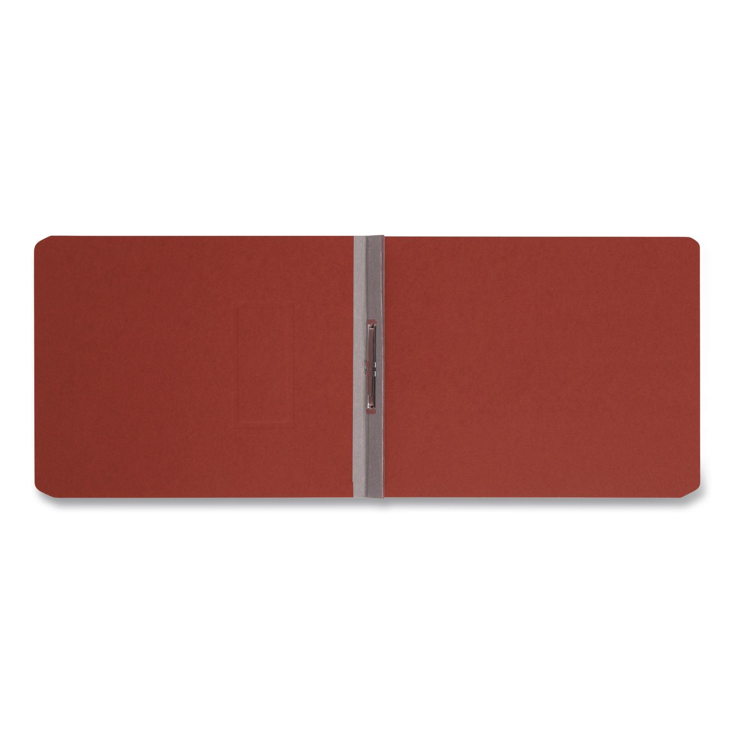 Prong Fastener Premium Pressboard Report Cover, Two-Piece Prong Fastener, 2" Capacity, 8.5 x 11, Red/Red