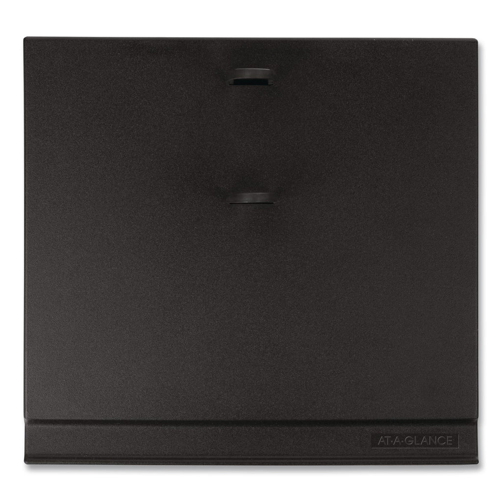 Desk Calendar Base for Loose-Leaf Refill, 3.5 x 6, Black