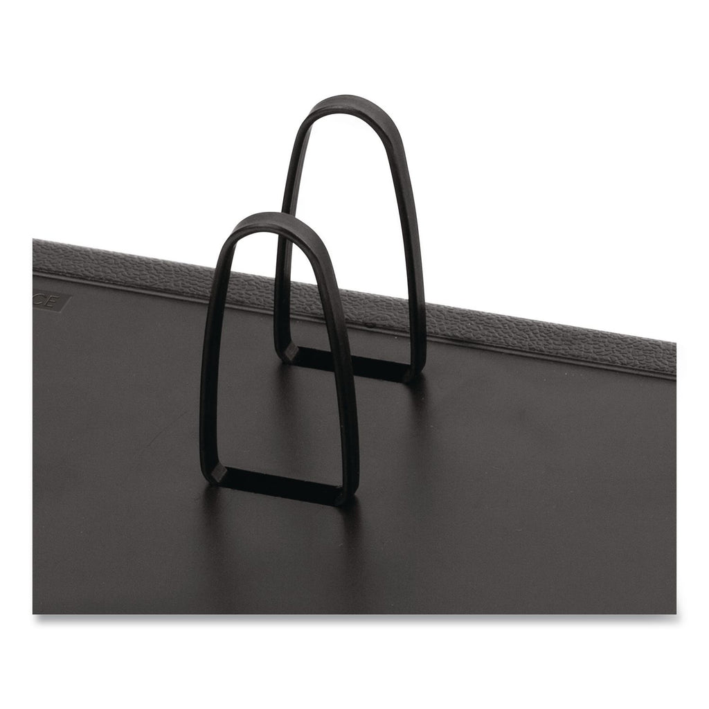 Desk Calendar Base for Loose-Leaf Refill, 3 x 3.75, Black