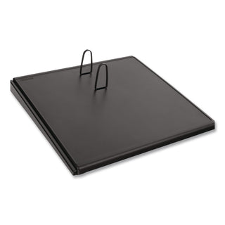 Desk Calendar Base for Loose-Leaf Refill, 4.5 x 8, Black