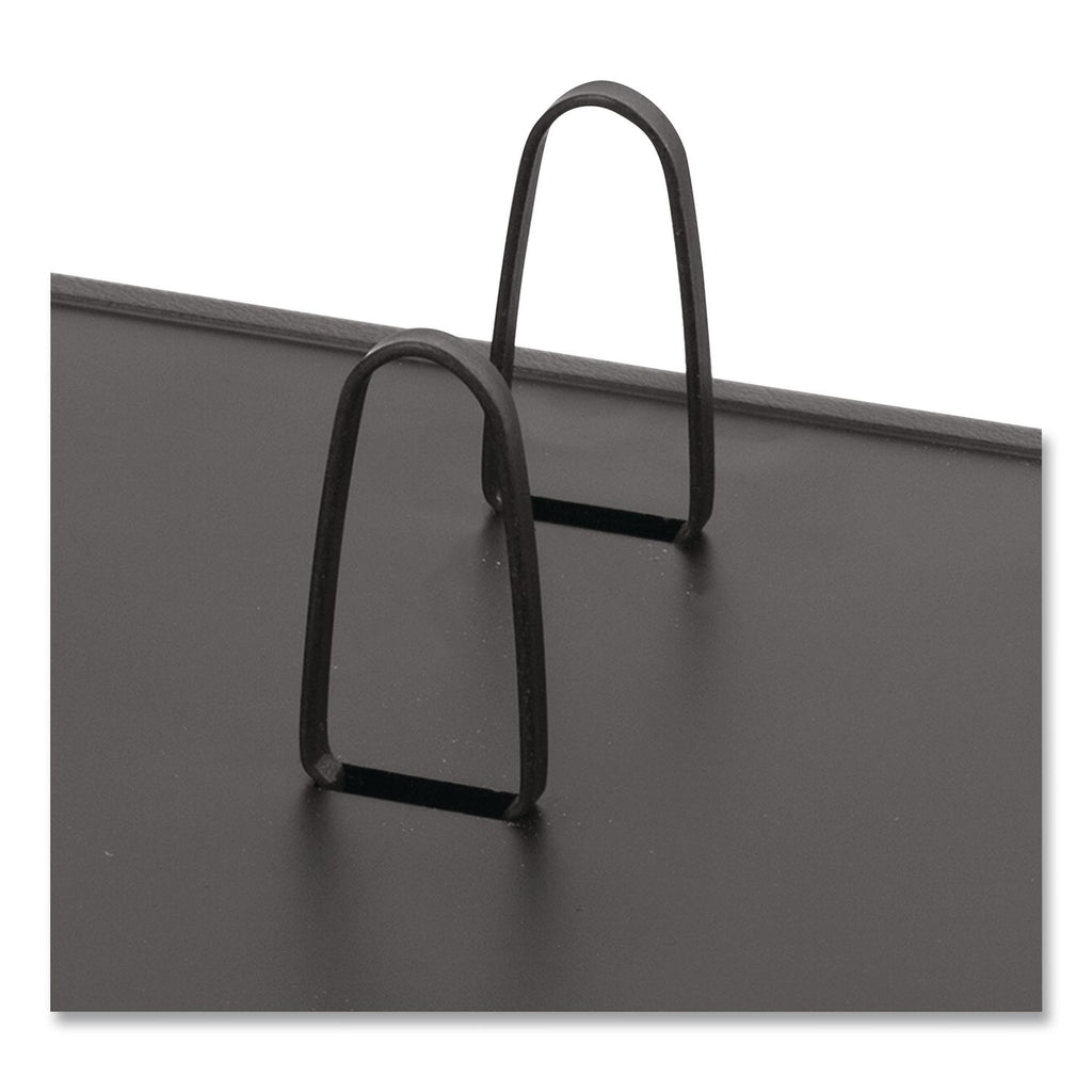 Desk Calendar Base for Loose-Leaf Refill, 4.5 x 8, Black