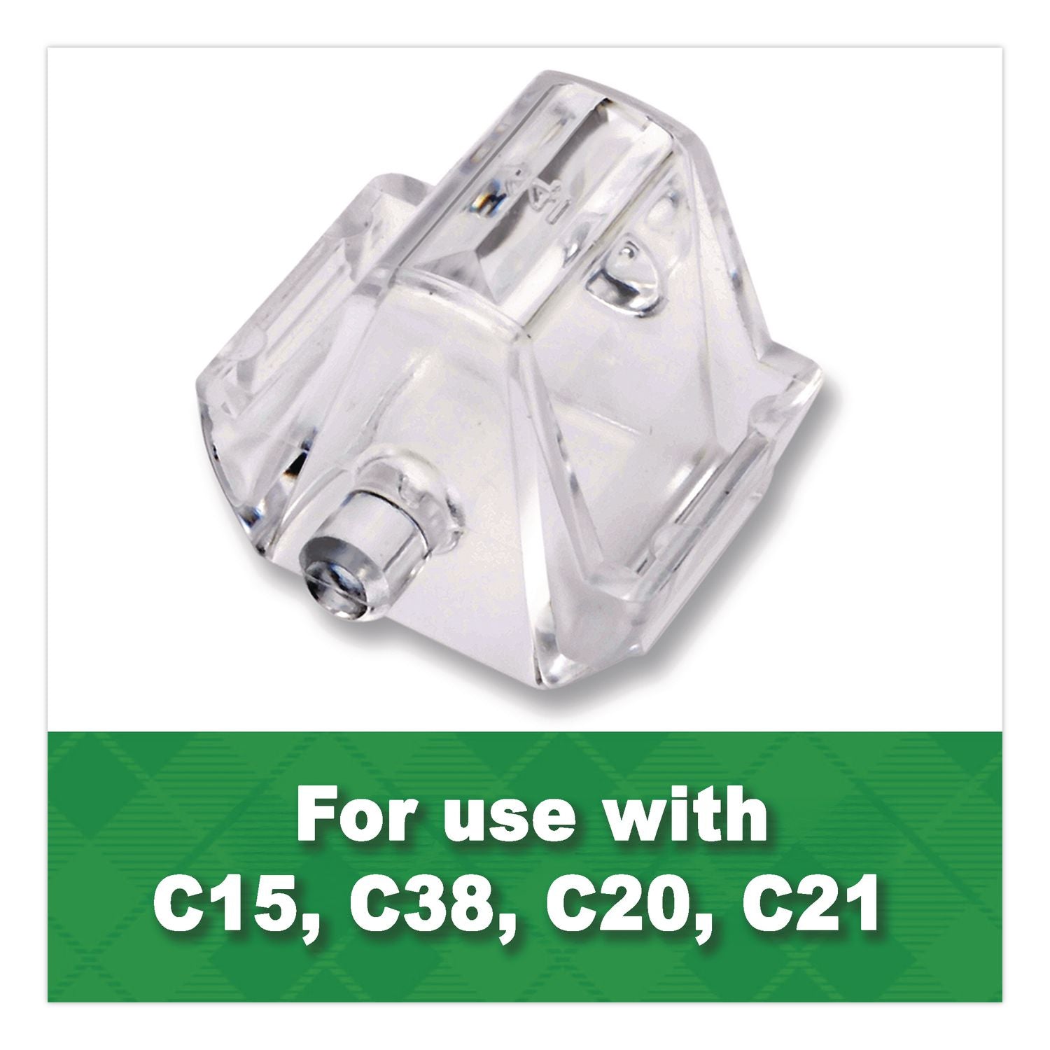 3M Tape Dispenser Replacement Core - 0.7" x 0.8" x 1" - Plastic