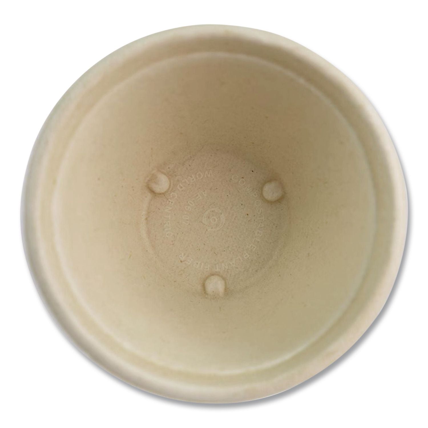 Fiber Bowls, 12 oz, 4.5" dia x 2.5" h, Natural, Paper, 500/Carton