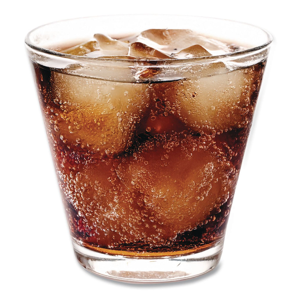 Comet Plastic Tumbler, 5 oz, Clear, Squat, 50/Pack, 20 Packs/Carton
