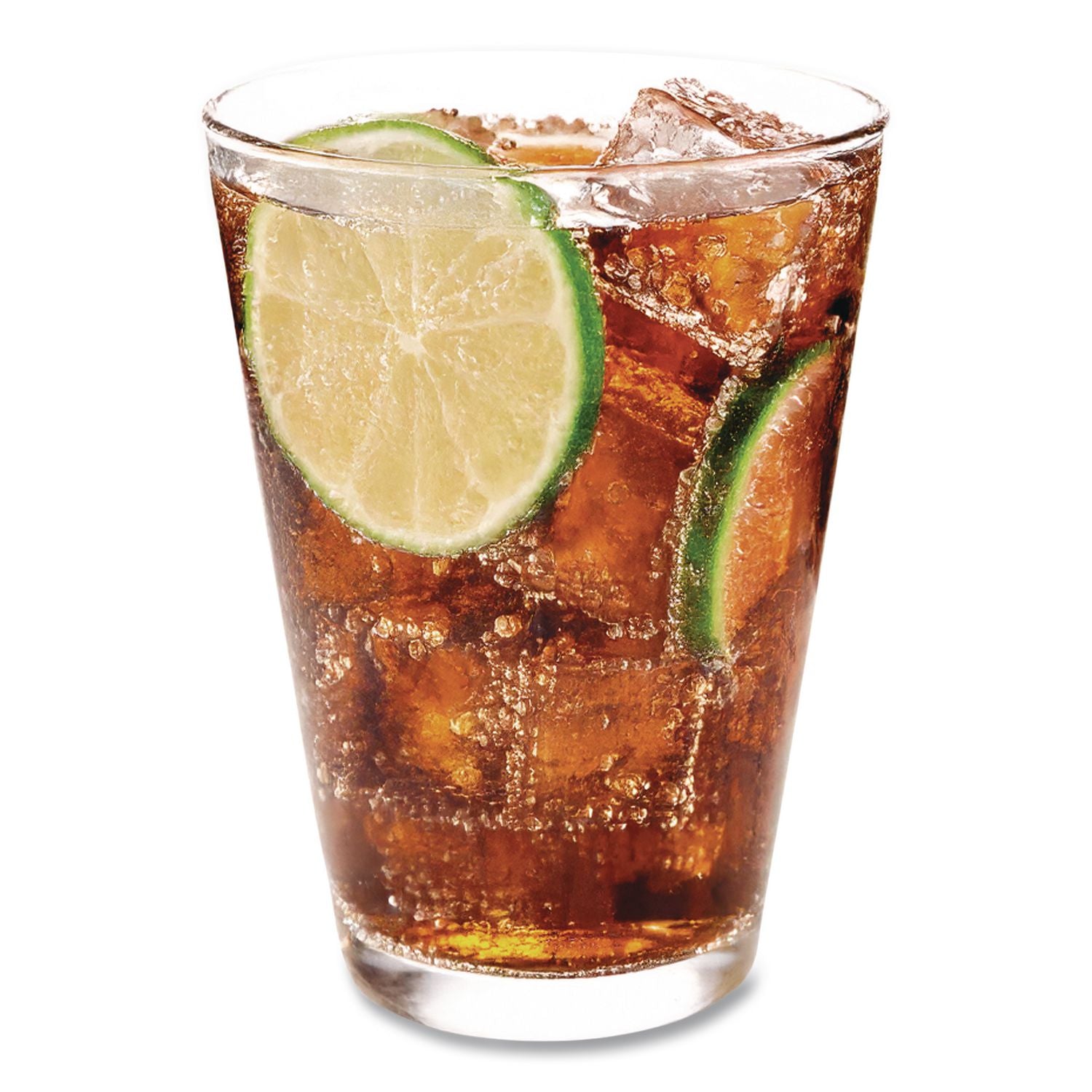 Comet Plastic Tumbler, 8 oz, Clear, Tall, 25/Pack, 20 Packs/Carton
