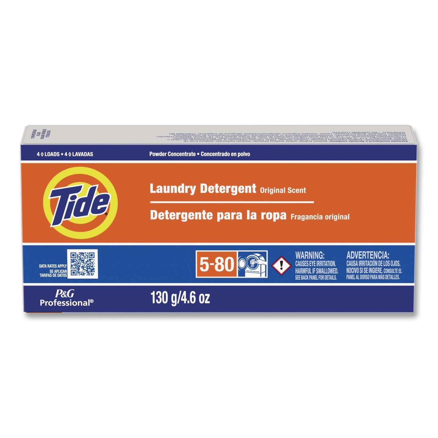 Laundry Detergent Powder, 5.7 oz, 14/Carton