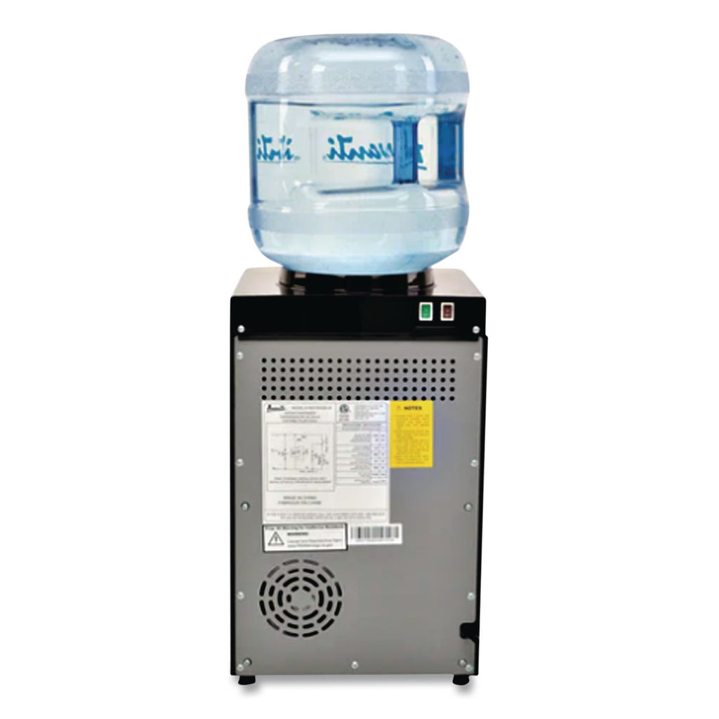 Counter Top Thermoelectric Hot and Cold Water Dispenser, 3 to 5 gal, 12 x 13 x 20, Black