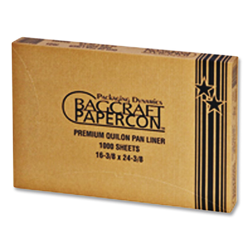 Grease-Proof Quilon Pan Liners, 16.38 x 24.38, White, 1,000 Sheets/Carton