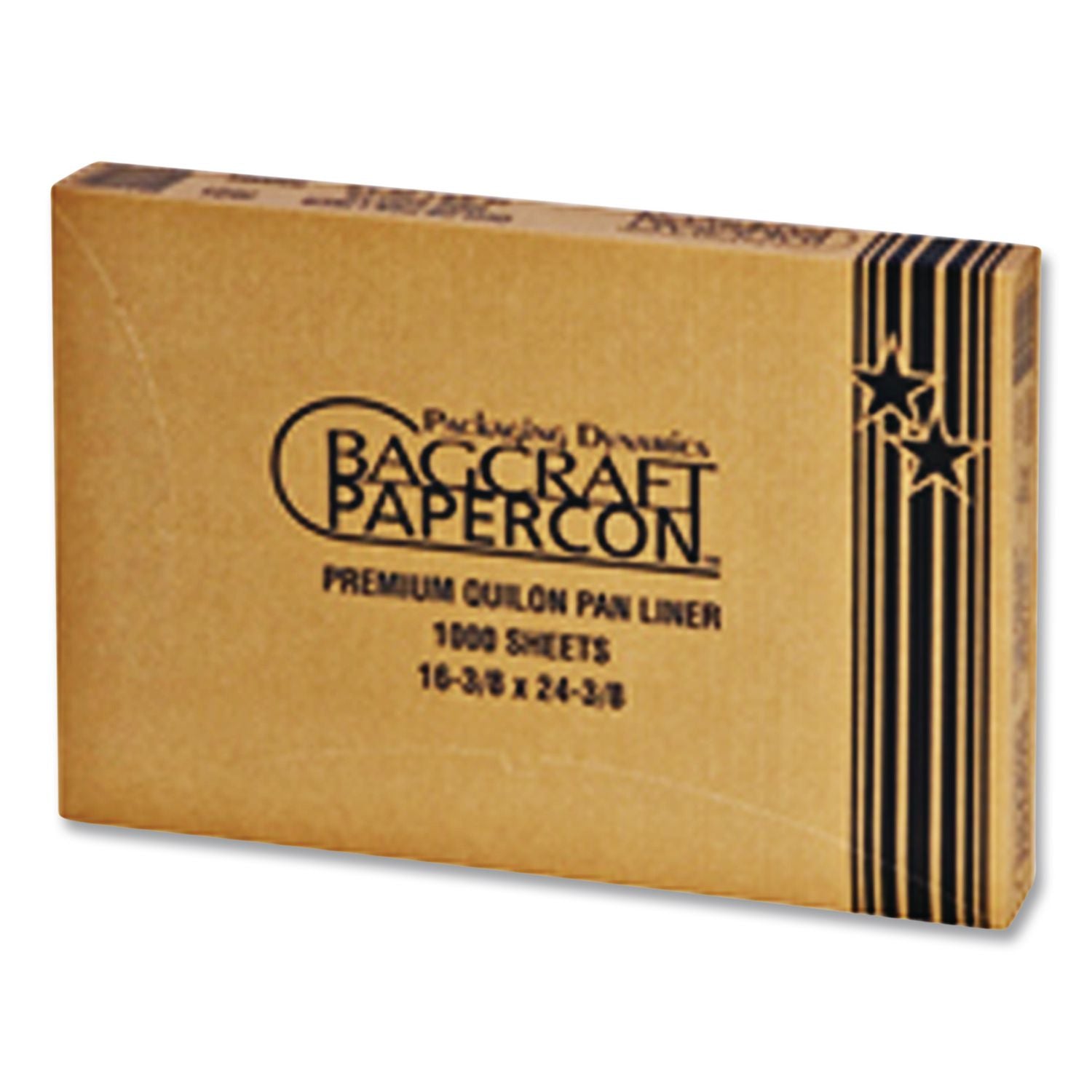 Grease-Proof Quilon Pan Liners, 16.38 x 24.38, White, 1,000 Sheets/Carton