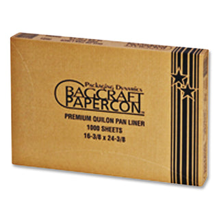 Grease-Proof Quilon Pan Liners, 16.38 x 24.38, White, 1,000 Sheets/Carton