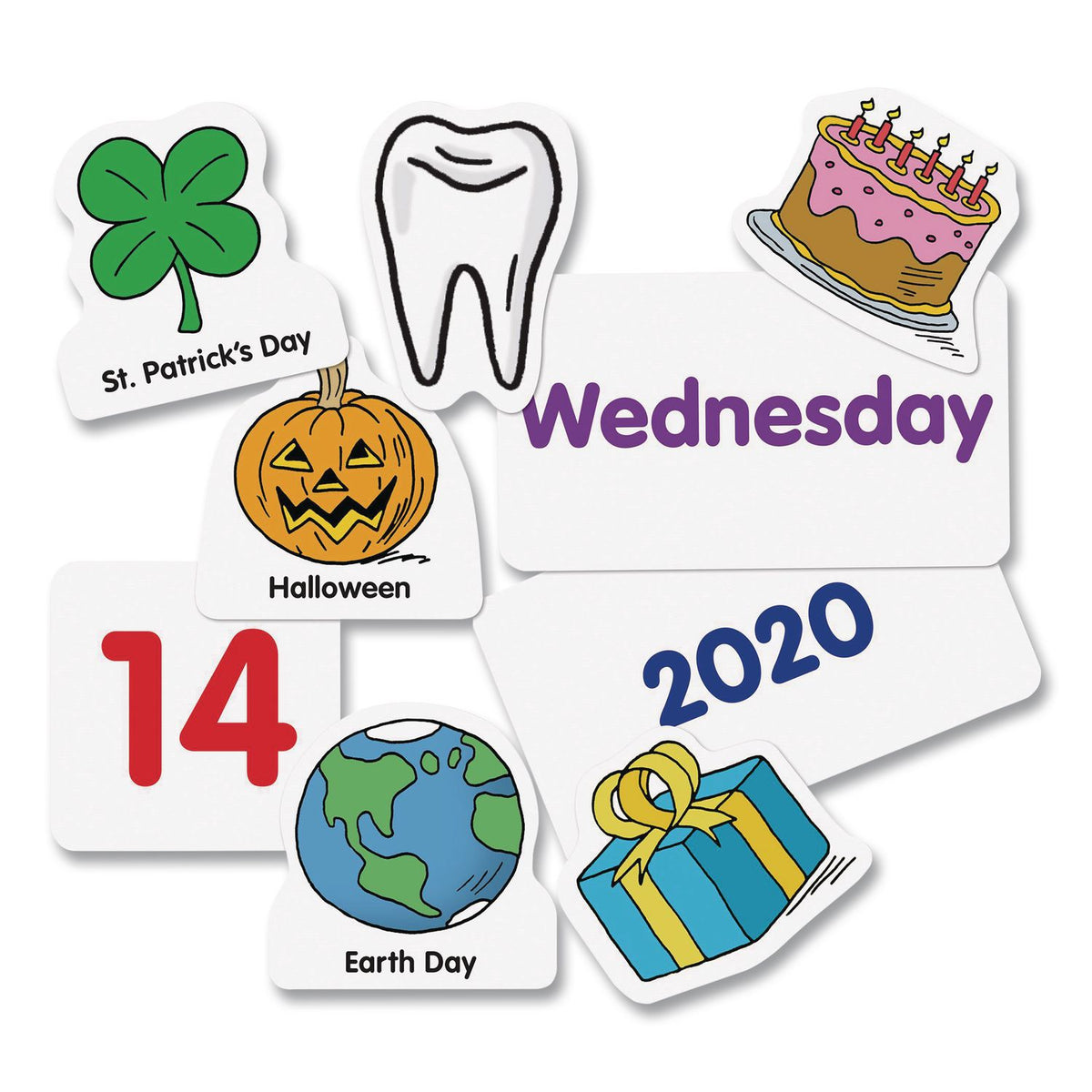 Learning Resources Calendar/Weather Pocket Chart - Theme/Subject: Learning - Skill Learning: Weather, Holiday, Day, Month, Celebration, Season, Week, Calendar - 3-6 Year - 1 Each