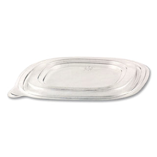 Lid,8",Square Flat,Clr