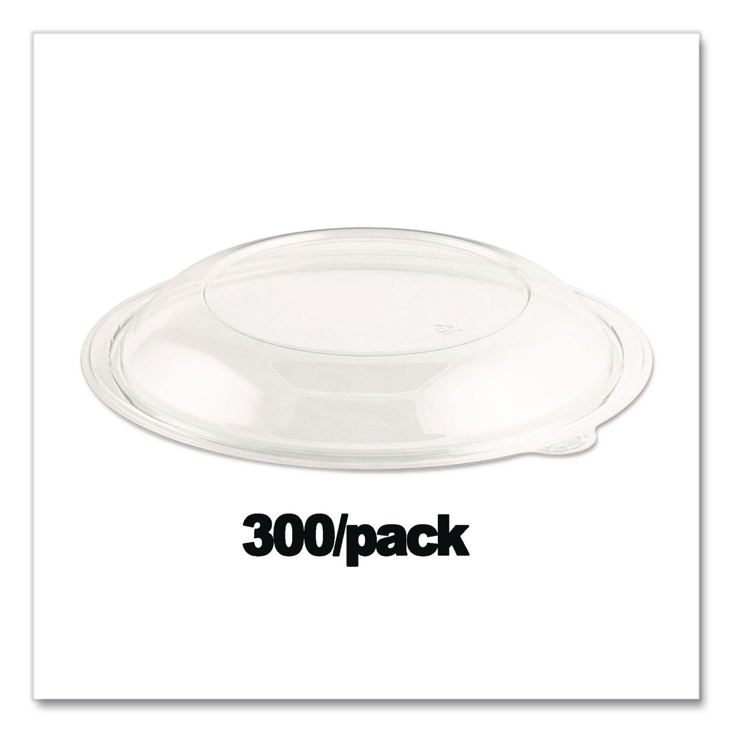 Crystal Classics Lid, 8.5" Diameter x 1.14"h, Clear, Plastic, 300/Carton
