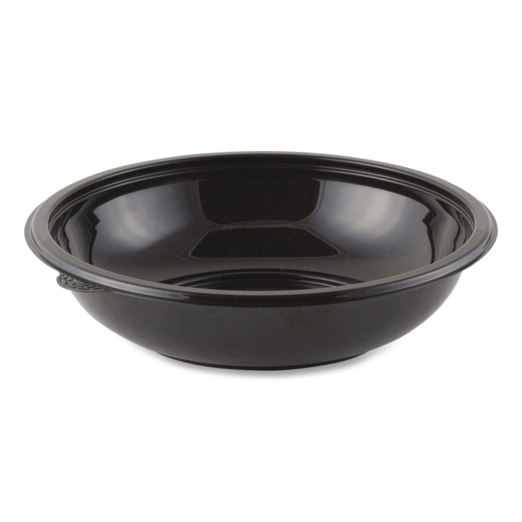 Crystal Classics Bowl, 32 oz, 8.5" Diameter, 2.14"h, Black, Plastic, 300/Carton