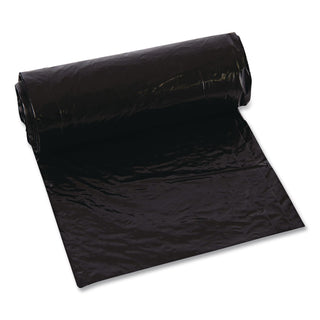 Heavy-Duty Trash Bags, 30 gal, 1.2 mil, 30.5" x 33", Black, 25 Bags/Roll, 8 Rolls/Box