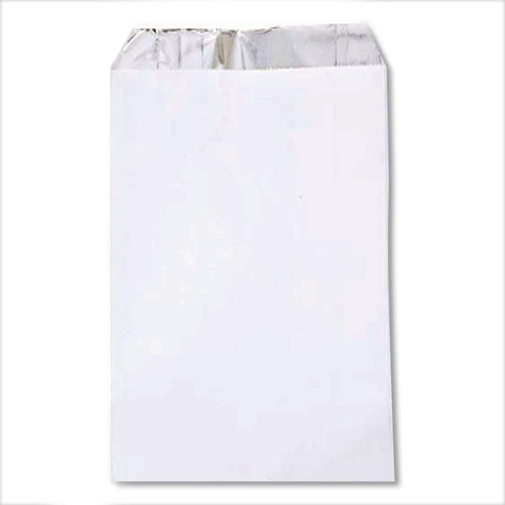 ToGo! Foil Insulator Deli and Sandwich Bags, 5.25" x 12", White Unprinted, 500/Carton