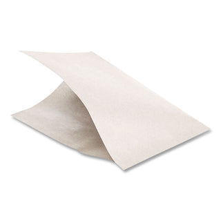 Dubl Open Single-Serve Bags, 7" x 6.75", White, 8,000/Carton