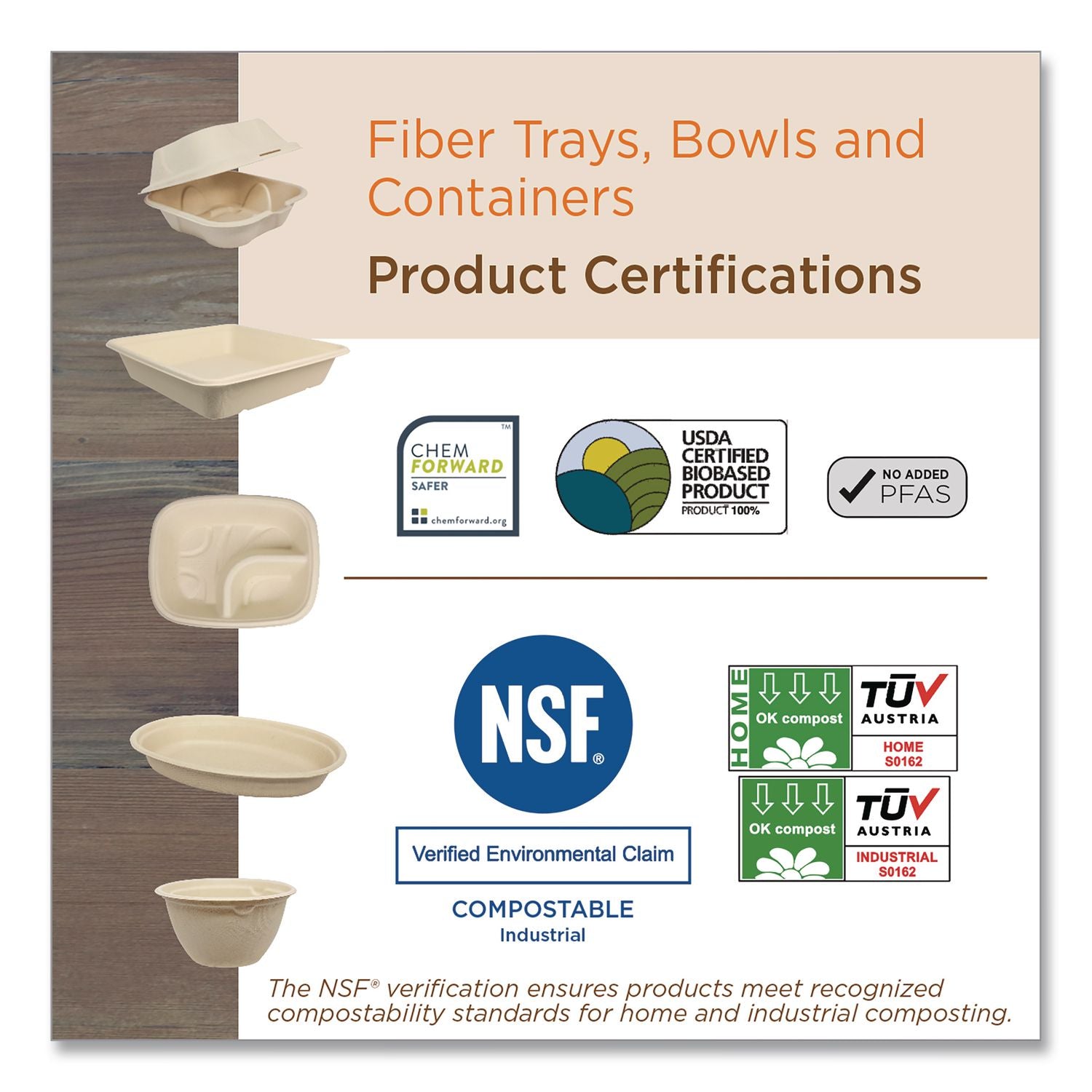 Fiber Plates, 12" Oval, Natural, 500/Carton