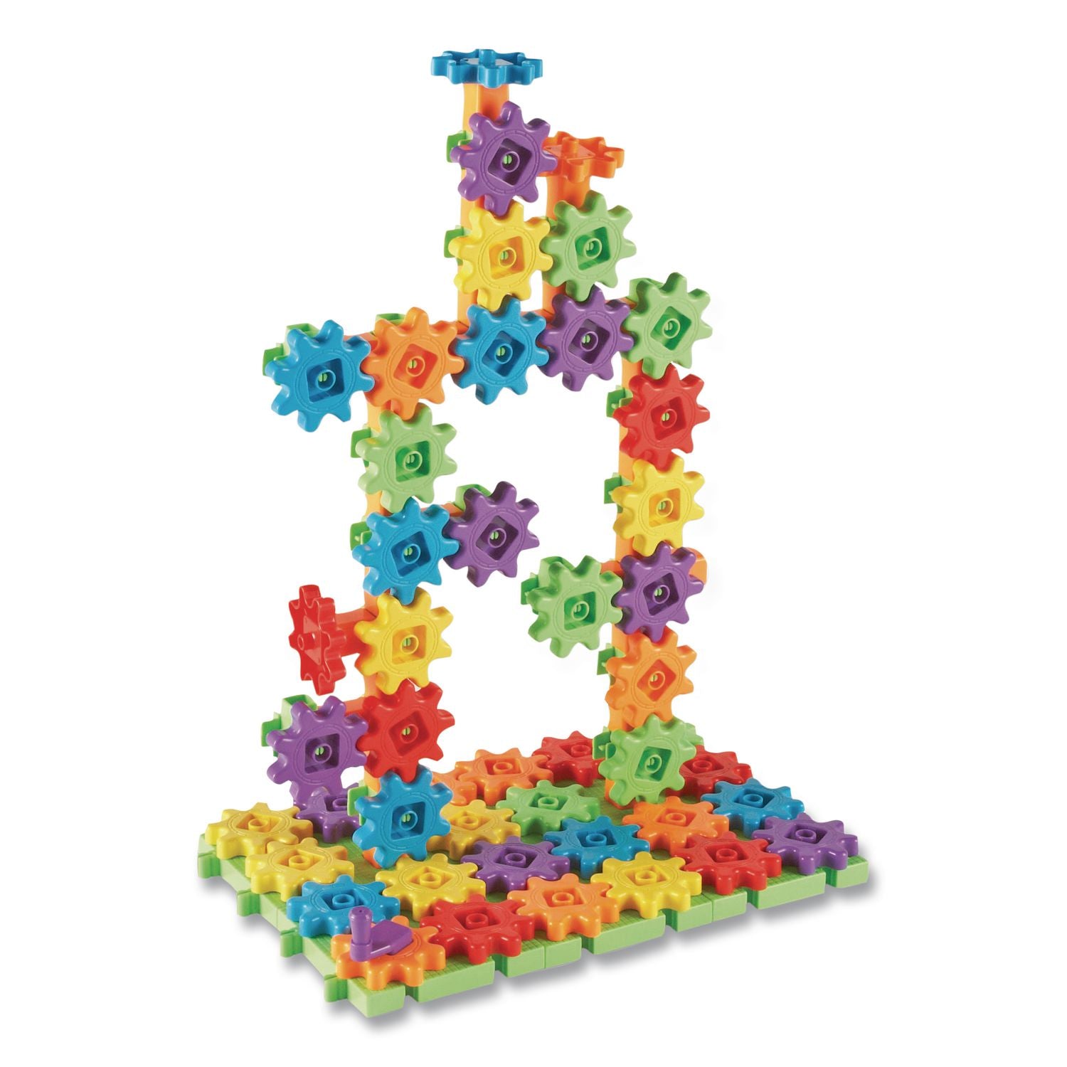 Gears!Gears!Gears! Beginner's Building Set - Theme/Subject: Learning - Skill Learning: Early Skill Development - 3-10 Year - 95 Pieces